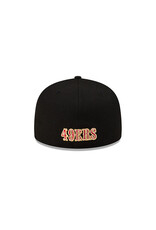 New Era Nfl Basic 5950 Blk Saf49E- Black/Red