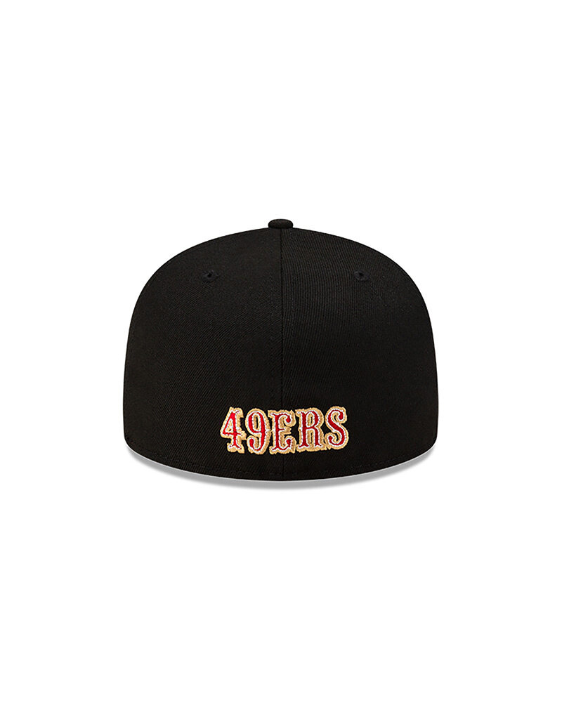 New Era Nfl Basic 5950 Blk Saf49E- Black/Red