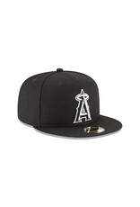 New Era Mlb Basic 5950 Anaang- Blkwhi New Era Mlb Basic 5950 Anaang- Blkwhi