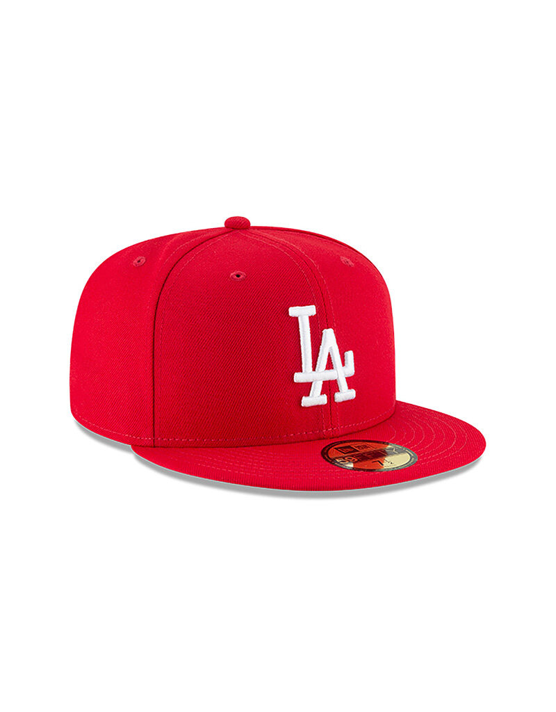 New Era Mlb Basic 5950 Losdod Sca-Red/White