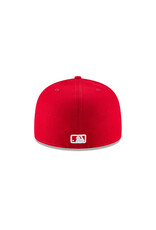New Era Mlb Basic 5950 Losdod Sca-Red/White
