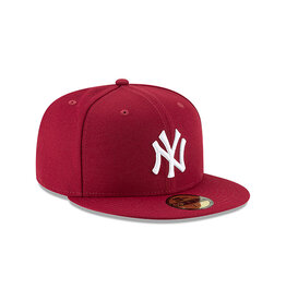 New Era Mlb Basic 5950 Neyyan Car- Burgandy