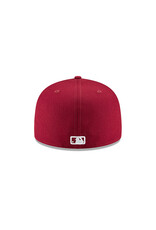 New Era Mlb Basic 5950 Neyyan Car- Burgandy New Era Mlb Basic 5950 Neyyan Car- Burgandy
