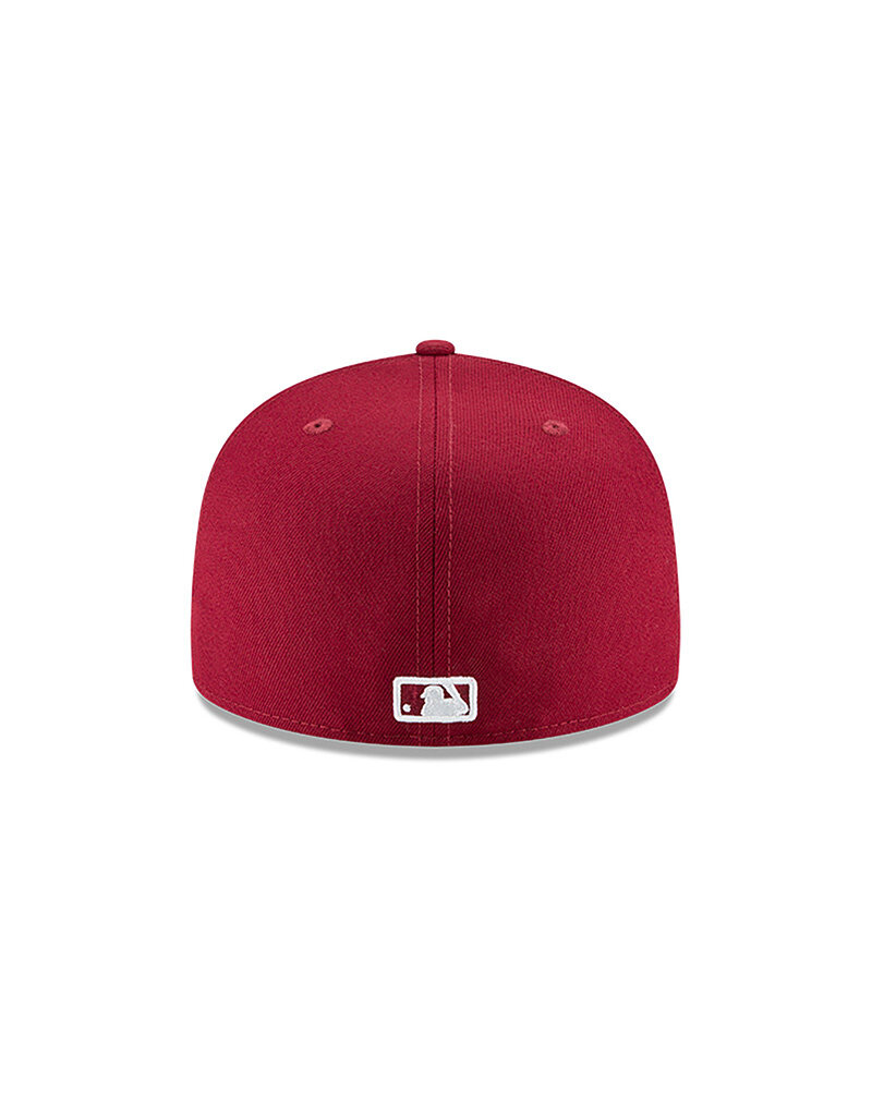 New Era Mlb Basic 5950 Neyyan Car- Burgandy