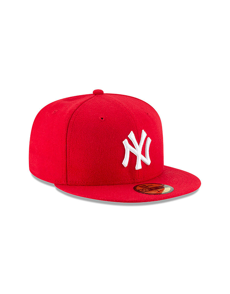 New Era Mlb Basic 5950 Neyyan Sca- Red/White