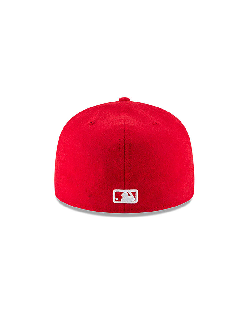 New Era Mlb Basic 5950 Neyyan Sca- Red/White