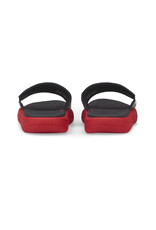 Puma Jr. SoftRide Slide- Black/Red
