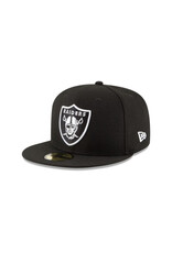 New Era Nfl 5950 League Basic Raiders- Blk Whi New Era Nfl 5950 League Basic Raiders- Blk Whi