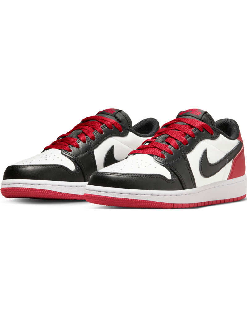 Jordan Air Jordan 1 Retro Low Og Bg- White/Red