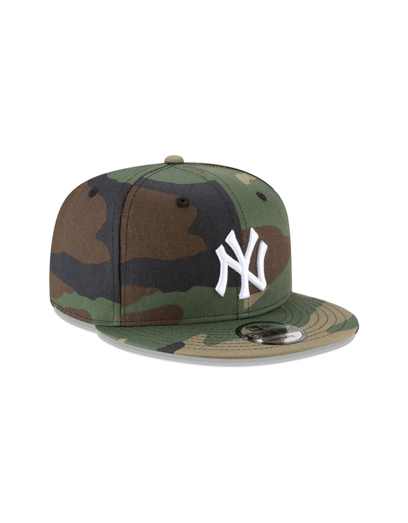 New Era Mlb Basic Snap 950 Neyyan Wdc- Camo Print/White