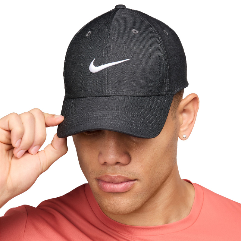 Nike U Nk Df Club Cap S Ab Nvlty Ne- Black/(White)