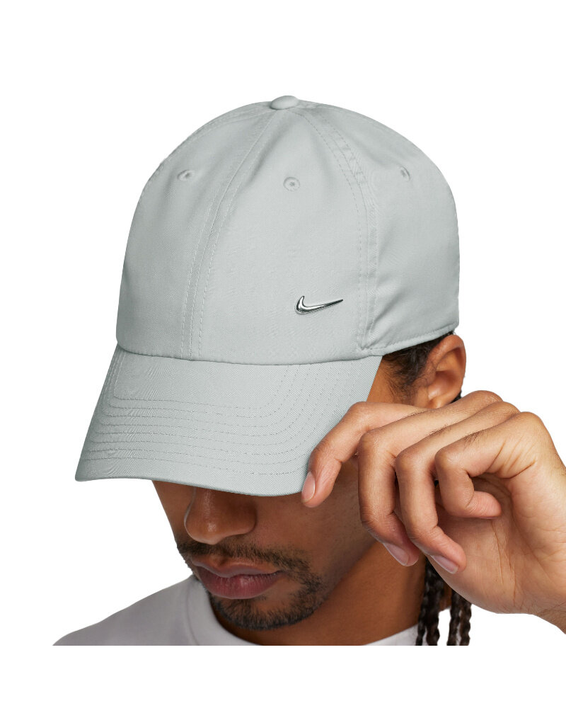 Nike U Nk Df Club Cap U Cb Mtswsh L- Lt Smoke Grey/(M Silv)