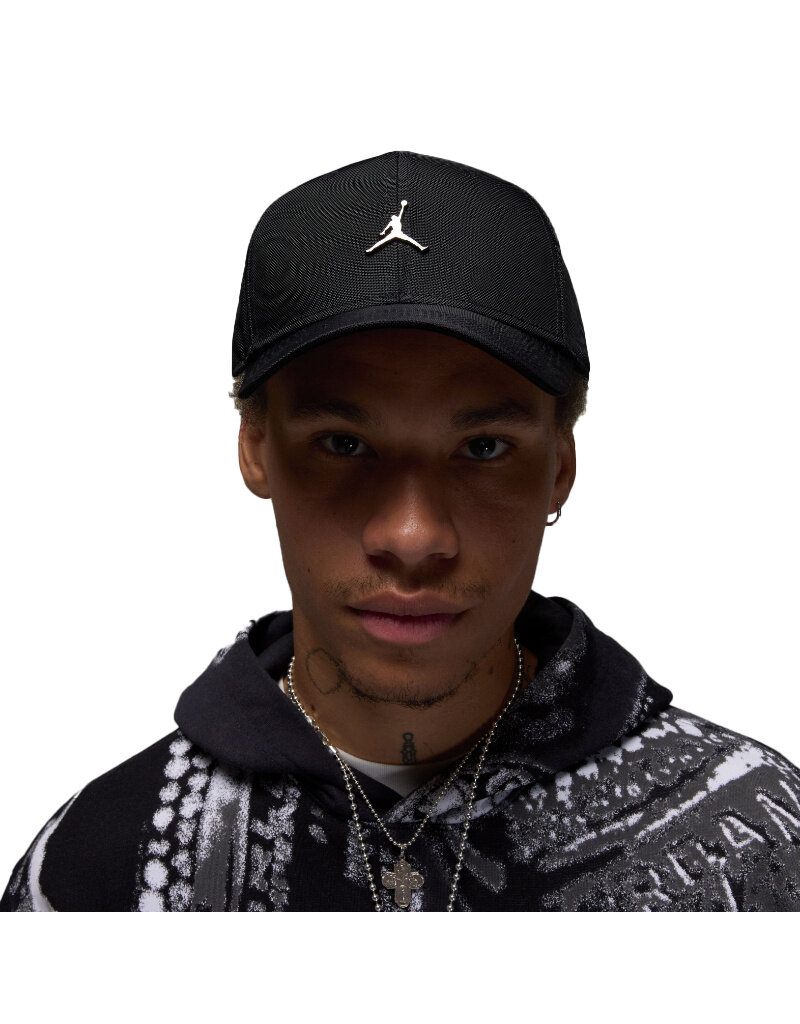 Jordan Caps U J Rise Cap S Cb Mtl Jm- Black/(Gunmetal)