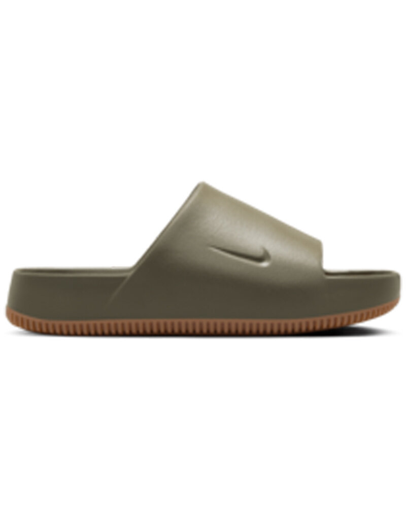 Nike Nike Calm Slide- Med Olive/Med Olive-Gm Md Brwn
