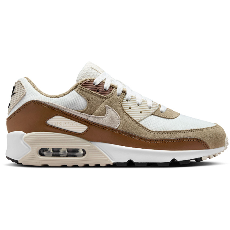 Nike Air Max 90- White/Brown/Light Tan