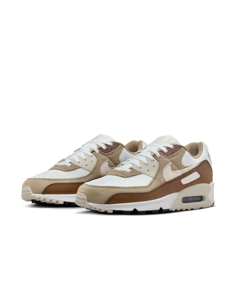 Nike Air Max 90- White/Brown/Light Tan