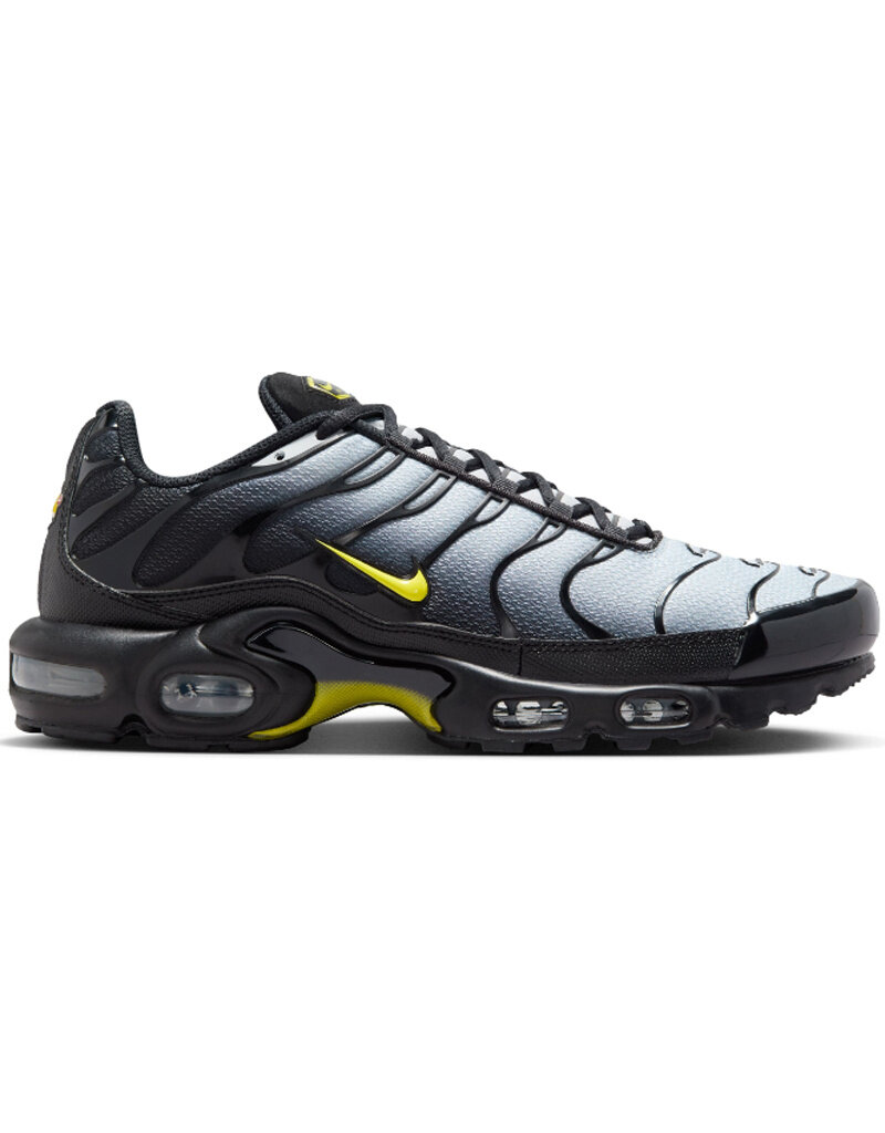 Nike Nike Air Max Plus- Black/Opti Yellow-Wolf Grey