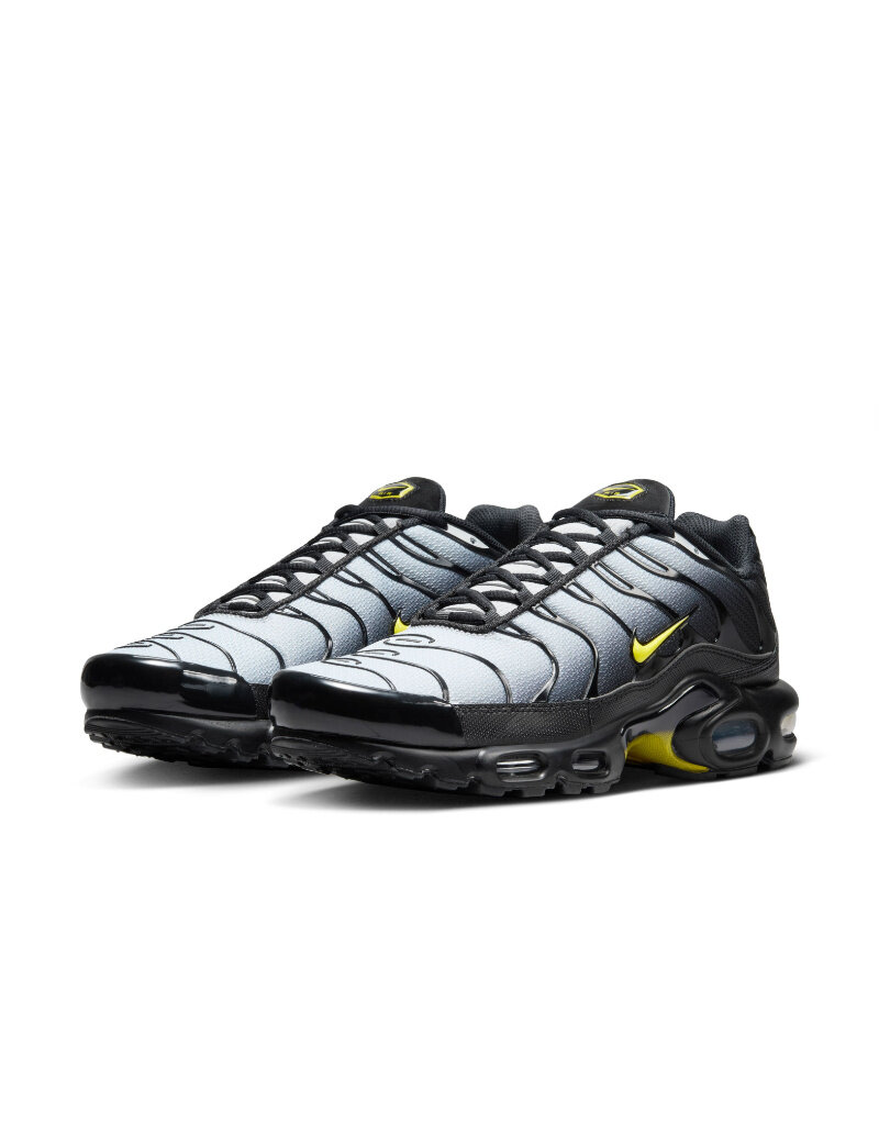 Nike Nike Air Max Plus- Black/Opti Yellow-Wolf Grey