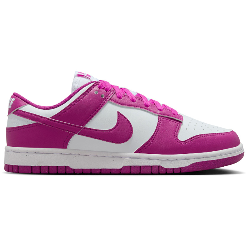 Nike W Nike Dunk Low Next Nature- White/Hot Fuchsia