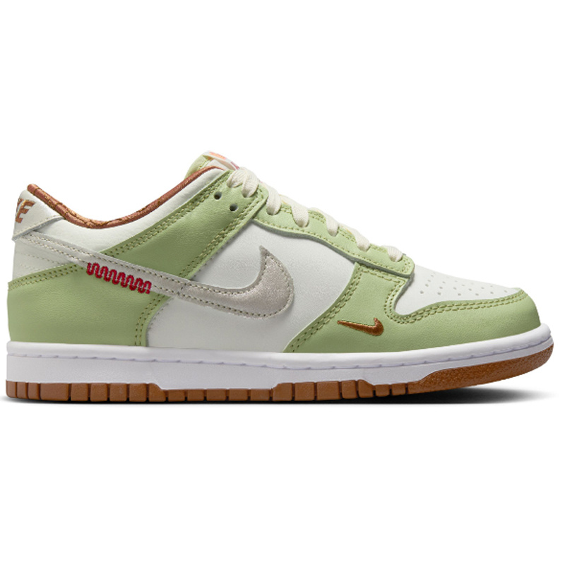 Nike Nike Dunk Low Bg Cn- Sail/Lt Bone-White-Olive Aura