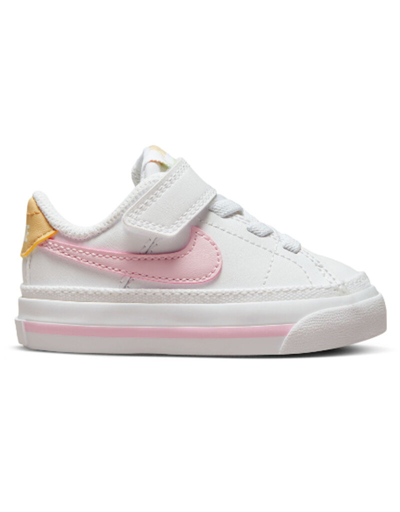 Nike Td Nike Court Legacy Btv- White/Pink Foam-Sesame-Hnydw