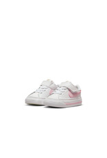 Nike Td Nike Court Legacy Btv- White/Pink Foam-Sesame-Hnydw