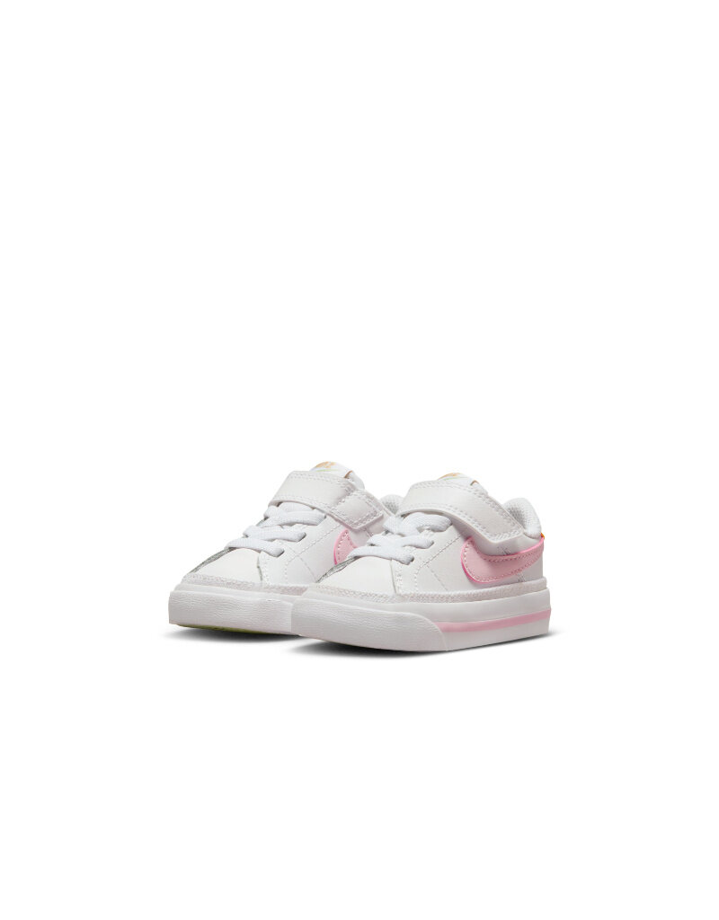 Nike Td Nike Court Legacy Btv- White/Pink Foam-Sesame-Hnydw