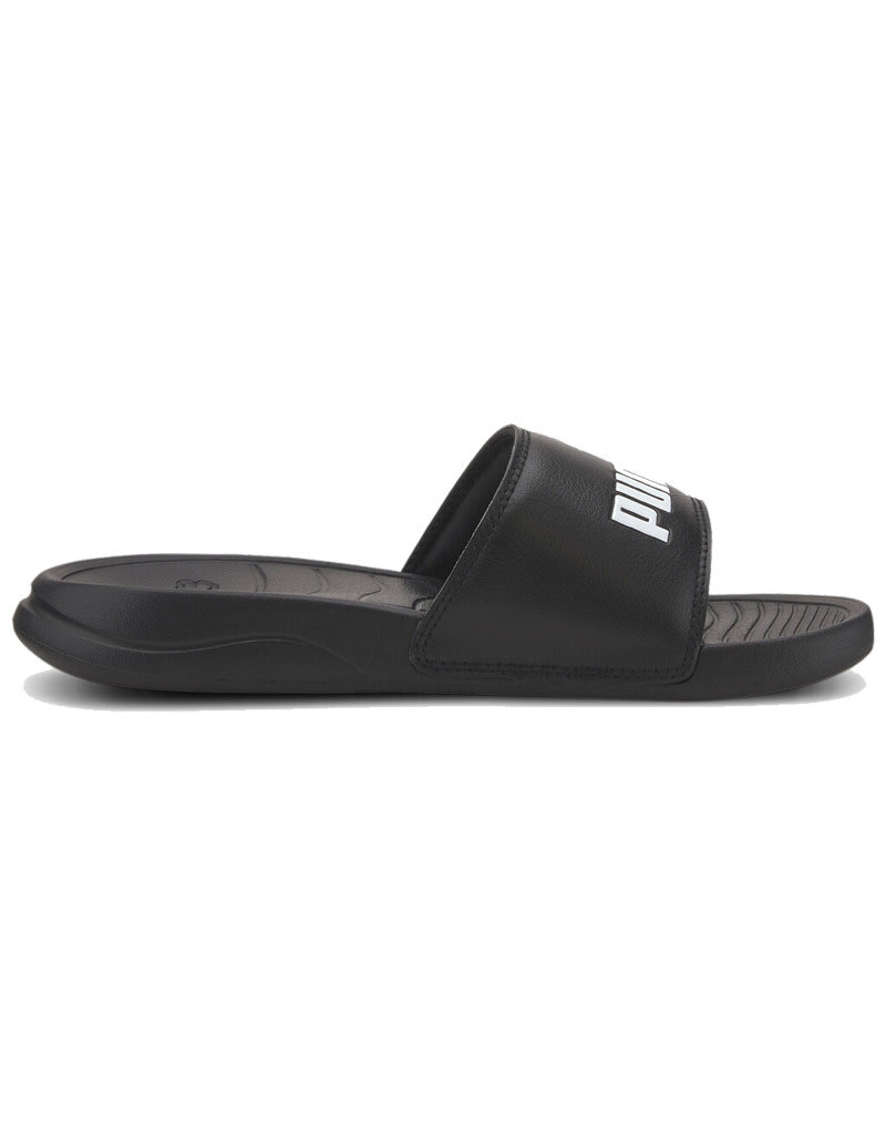 Puma Slides Jr. Popcat 20 Slide- Black/White