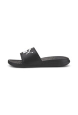 Puma Slides Jr. Popcat 20 Slide- Black/White