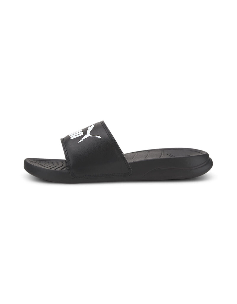 Puma Slides Jr. Popcat 20 Slide- Black/White