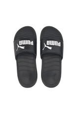 Puma Slides Jr. Popcat 20 Slide- Black/White