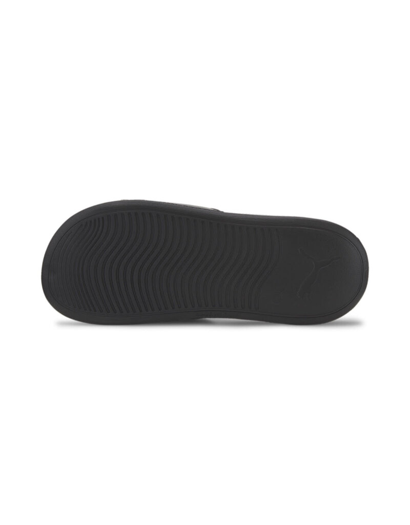 Puma Slides Jr. Popcat 20 Slide- Black/White