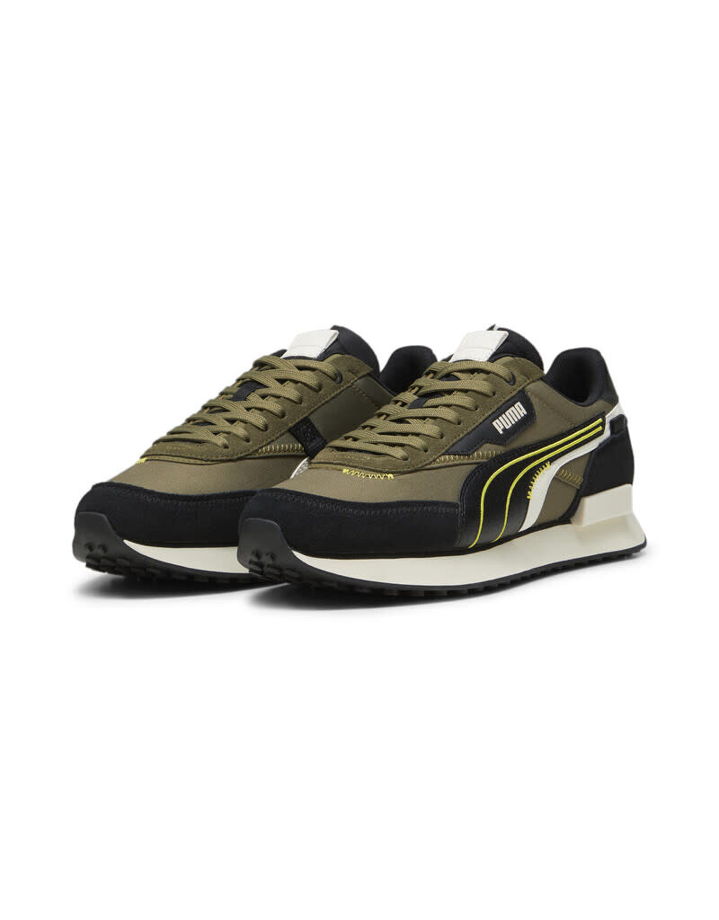 Puma Future Rider Displaced- Army Green/Black