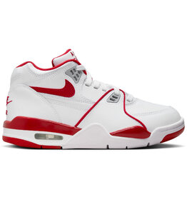 Nike Air Flight 89 Bg- White/Varsity Red-Wolf Grey