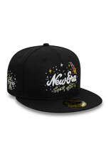New Era Ne Scribble 59Fifty Newera  Blk  - Black