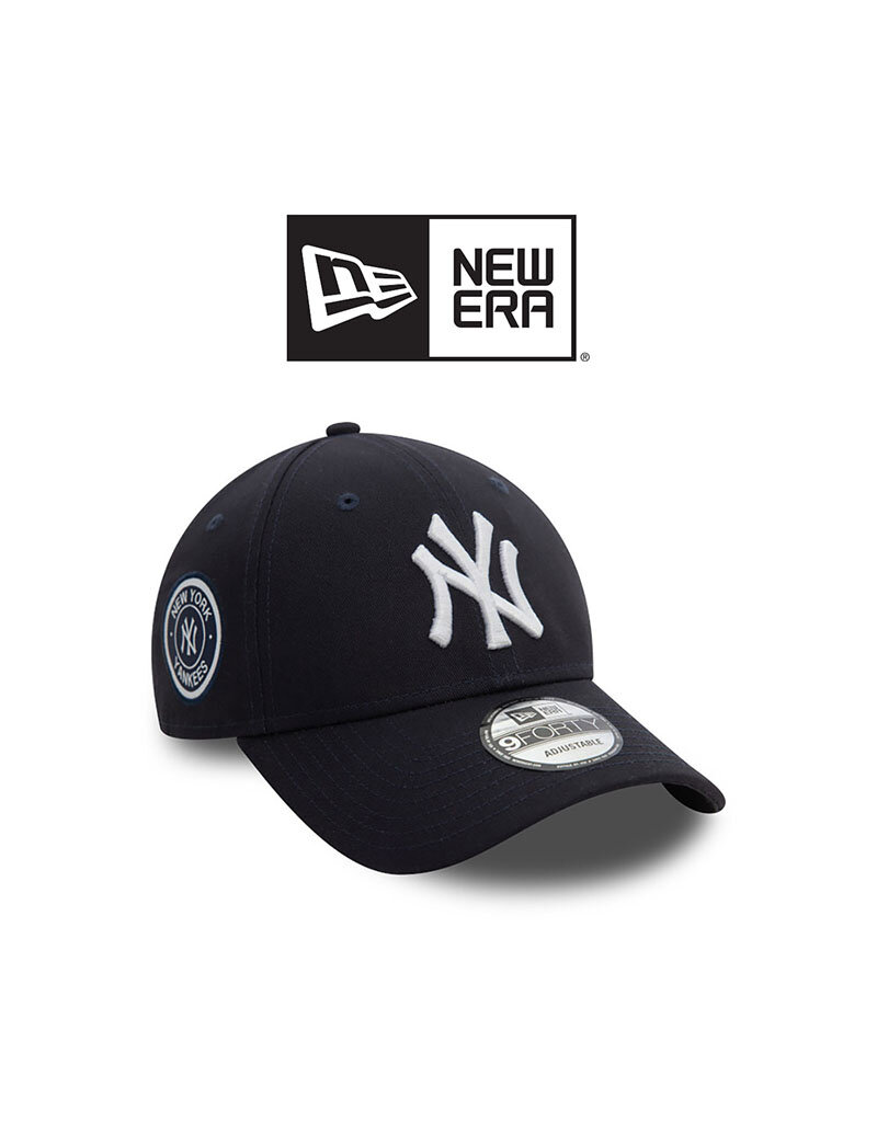 New Era Mlb Side Patch 9Forty Neyyan  Otc- Black/White