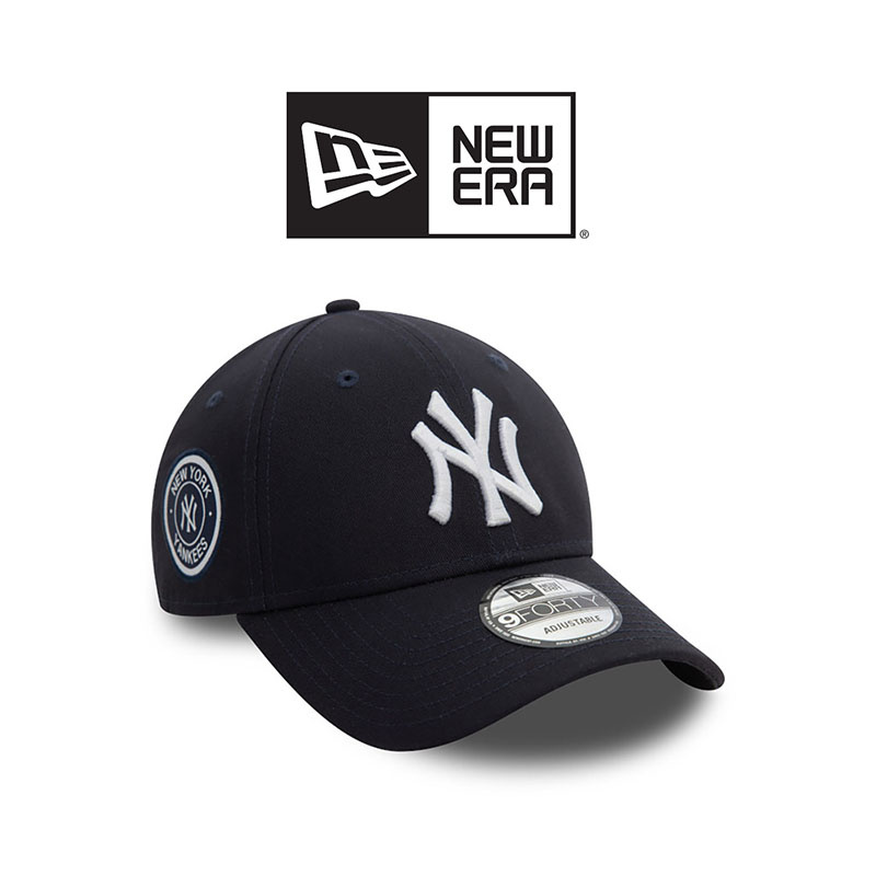 New Era Mlb Side Patch 9Forty Neyyan  Otc- Black/White
