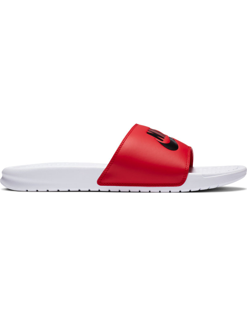 Nike Benassi JDI- White/Red