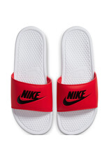 Nike Benassi JDI- White/Red