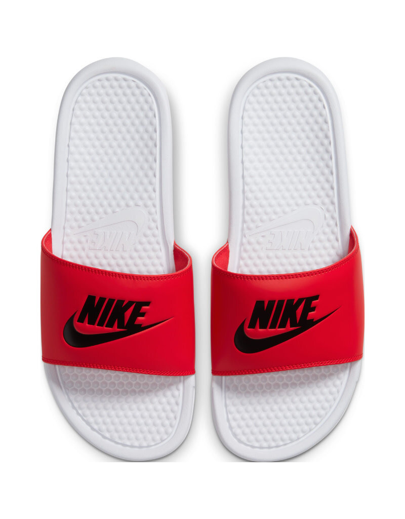 Nike Benassi JDI- White/Red