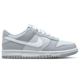 Nike Nike Dunk Low Bg- Pure Platinum/White-Wolf Grey