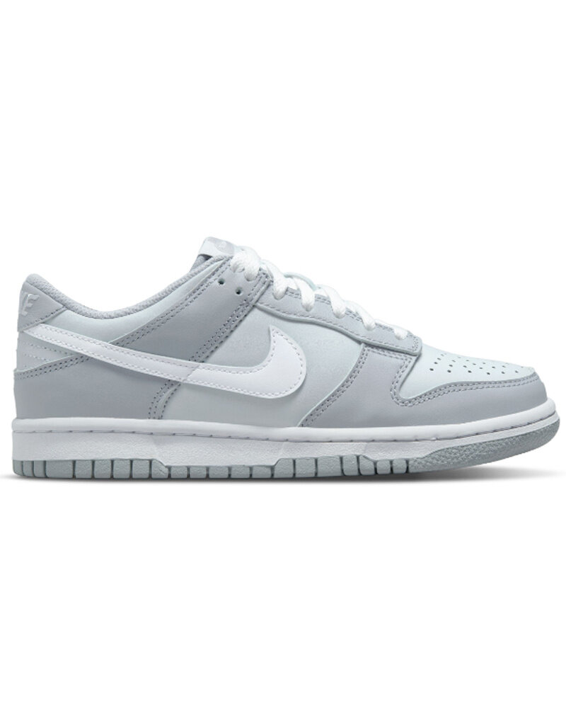 Nike Nike Dunk Low Bg- Pure Platinum/White-Wolf Grey