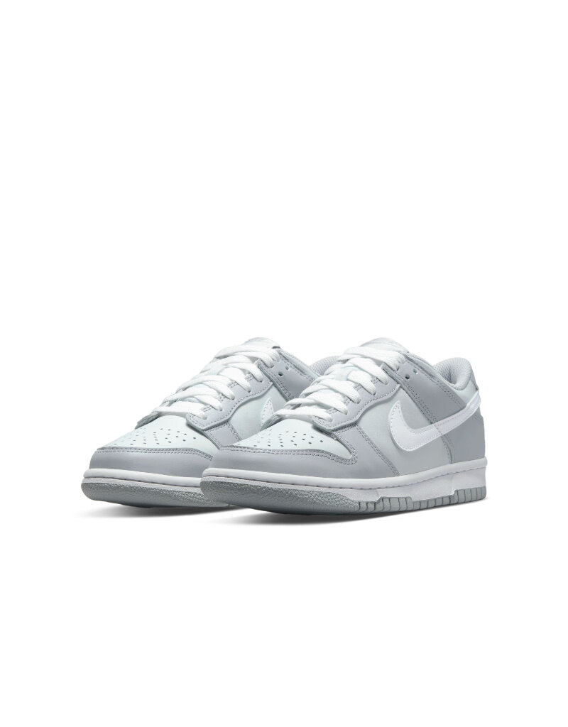 Nike Nike Dunk Low Bg- Pure Platinum/White-Wolf Grey