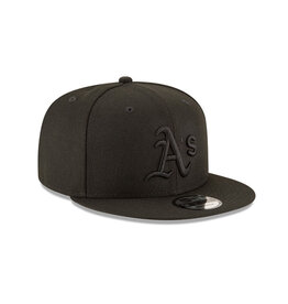 New Era Mlb Basic Snap 950 Oakath- Black