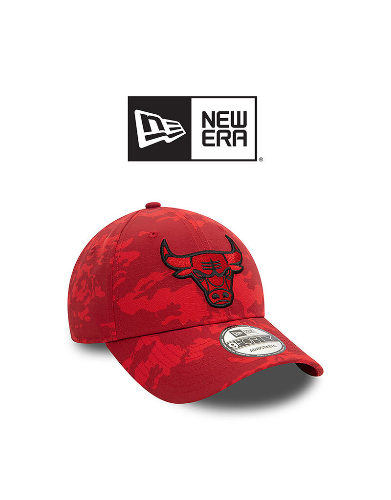 New Era Tonal Camo Aop 9Forty Chibul- Red/Black