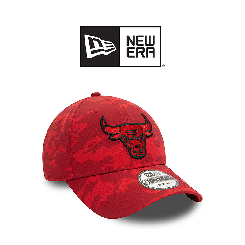 New Era Tonal Camo Aop 9Forty Chibul- Red/Black