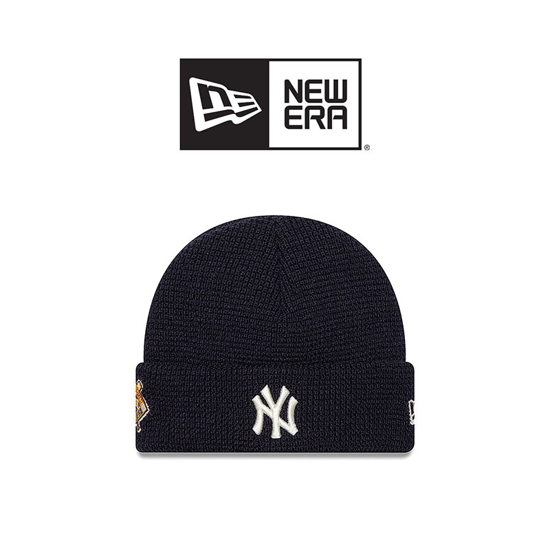 New Era Short Cuff Beanie Neyyanco- Navy/White