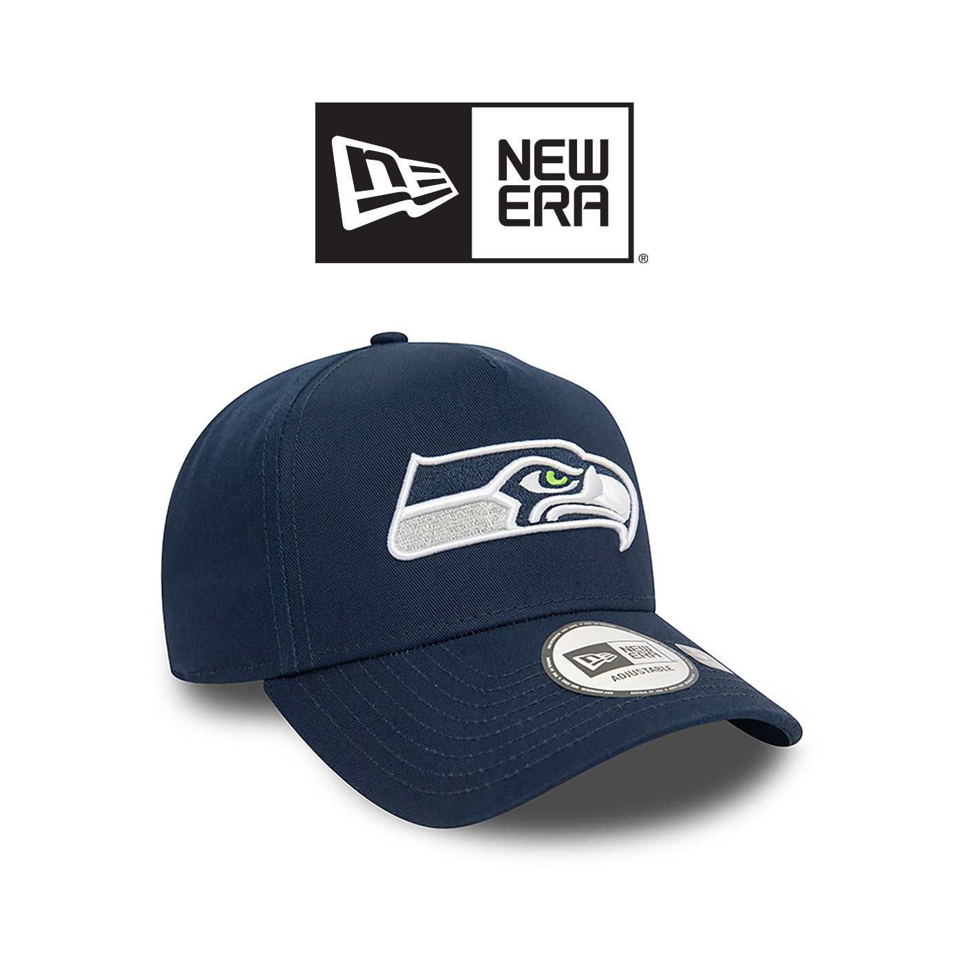 New Era Otc Nfl Eframe Seasea- Navy/White