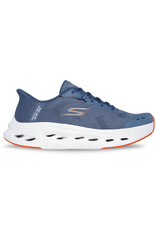 Skechers Max Cushioning Glide Step- Navy/Orange