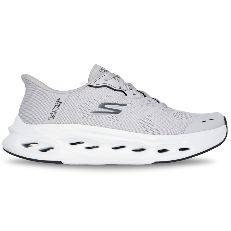 Skechers Max Cushioning Glide Step- Light Grey